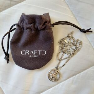 New Silver Saint Jude Figaro Necklace